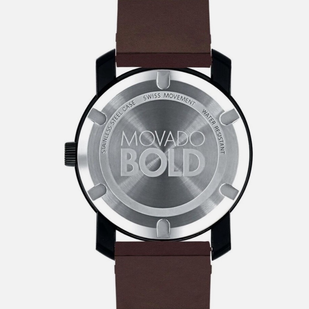 Step up your style with the Movado Bold Quartz Men’s Watch (SKU# 3600602)⌚️ - Picture 2 of 7